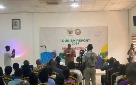 Big Spenders: International Tourists Splash Over $3,700 on Average During Ghana Trips in 2024