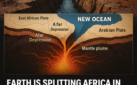 Earth Is Splitting Africa in Half - And We’re Witnessing a New Ocean Being Born