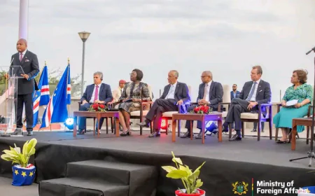 Ablakwa Hails Ghana–Cabo Verde Bond at 50th Independence Anniversary Celebration