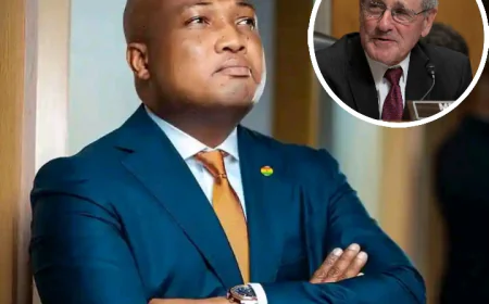 Senator Jim Risch Accuses Ghana of Prioritizing China Over U.S. Debts; Ablakwa Responds with Sharp Rebuke on Sovereignty & Slavery Reparations