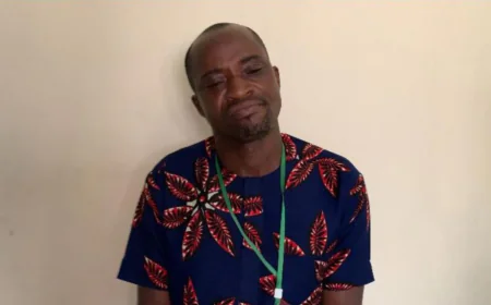 NAPTIP Arrests Notorious Human Trafficker Sunday Akinyemi for Exploiting Mother of Three and Others