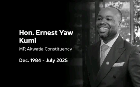 “A Painful Goodbye”- Dr. Agyemang Mourns Ernest Kumi’s Sudden Death