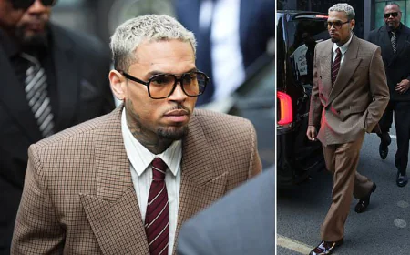 Chris Brown in London Court for Alleged Nightclub Attack