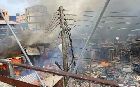 A Night of Ashes and Resilience: Kumasi Grapples with Another Devastating Fire