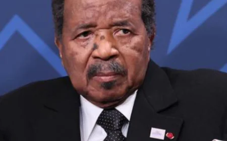 Cameroon’s 92-Year-Old President Paul Biya Declares Bid for Eighth Term