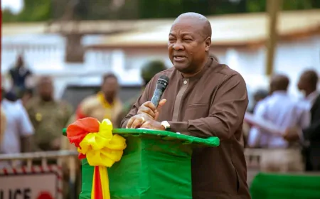 Mahama declares Illegal mining a national emergency