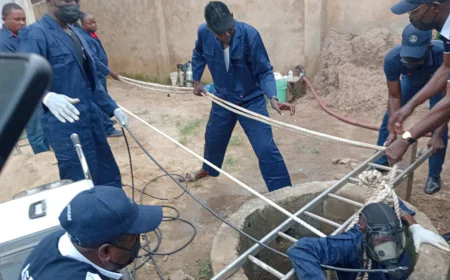Lagos State Fire and Rescue Service Saves 56-Year-Old Man from 80-Foot Well in Ikotun-Igando