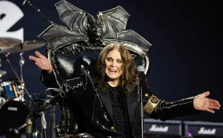 Rock Legend Ozzy Osbourne Passes Away at 76
