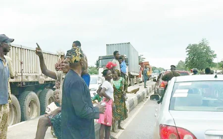 Tragic Road Accident Sparks Protest in Sowo Village, Ogun State