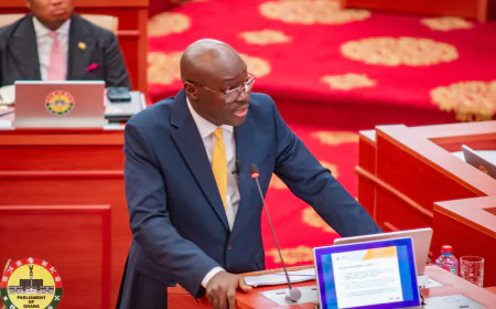 The Bush Push: Ato Forson Unveils 49 Key Road Projects in 2025 Mid-Year Budget