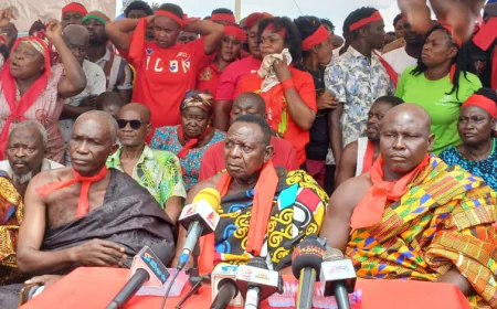 Tontokrom Residents Vow to Resist Eviction by Asanko Gold Mining Company