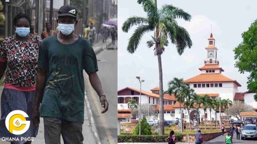 Health Minister confirms 107 COVID-19 cases at University of Ghana.