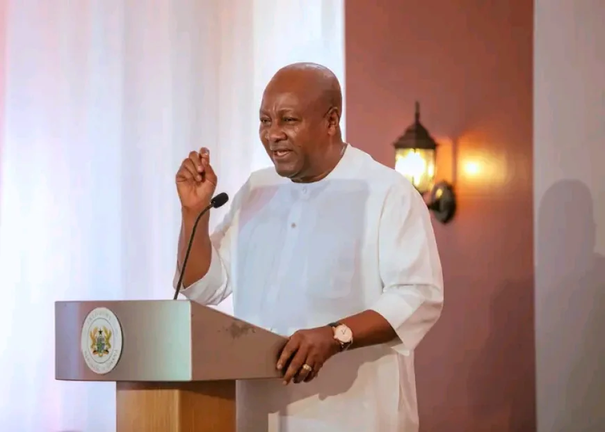 Mahama Honours Senior Citizens with Republic Day Tribute at Jubilee House