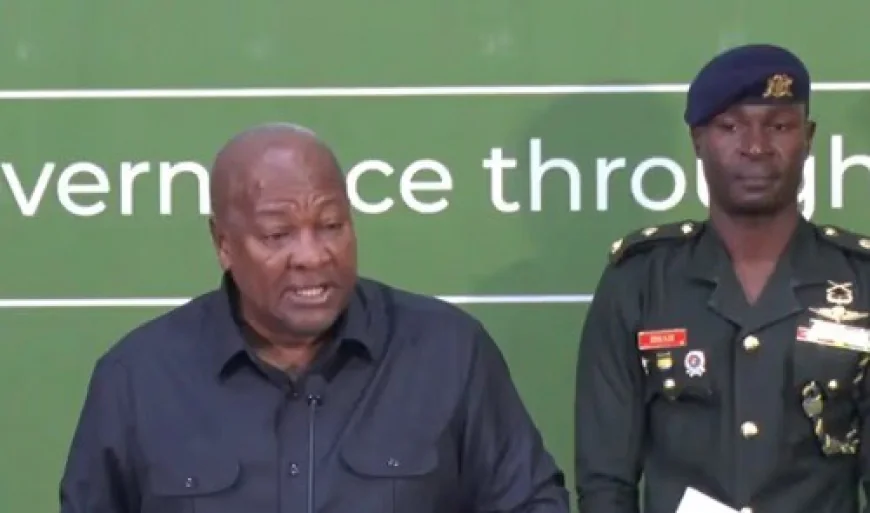 President Mahama Officially Launches 24-Hour Economy and Accelerated Export Programme.