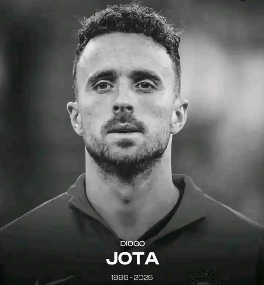 Breaking News: Liverpool forward Diogo Jota 28 Perished in a gory tragic car crash in Spain