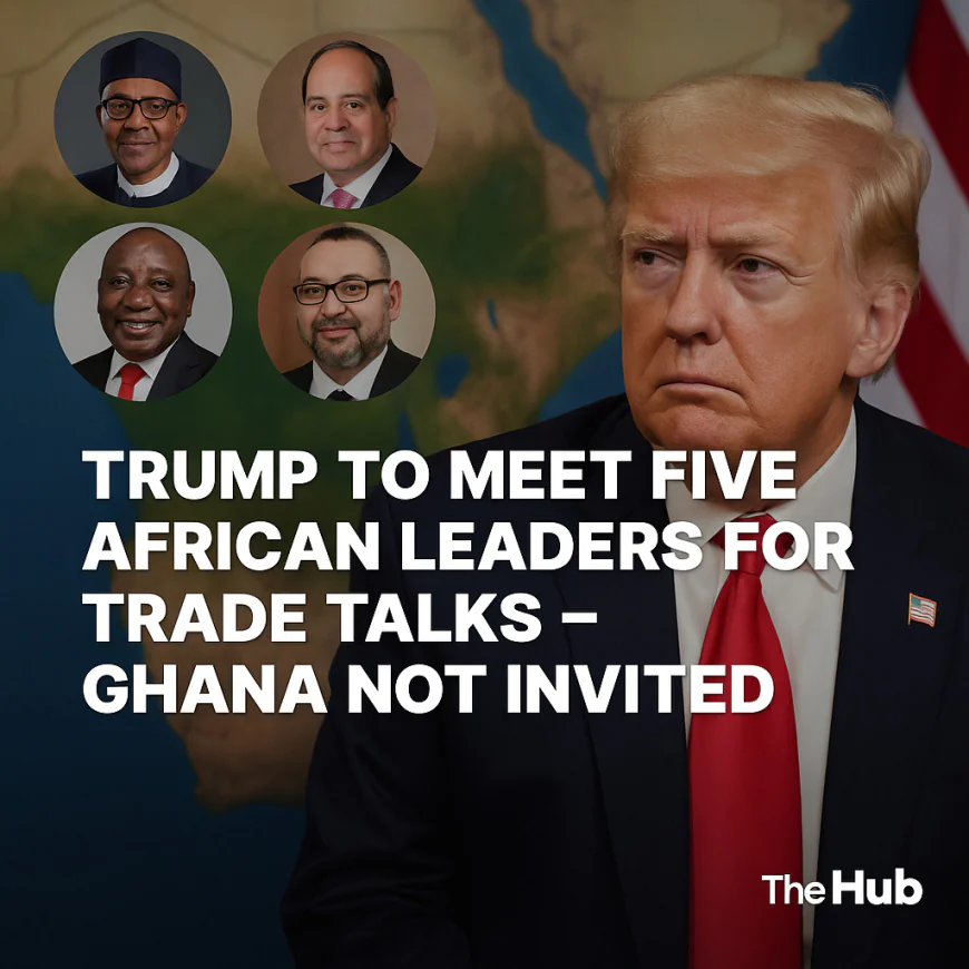 Trump to Meet Five African Leaders for Trade Talks - Ghana Not Invited