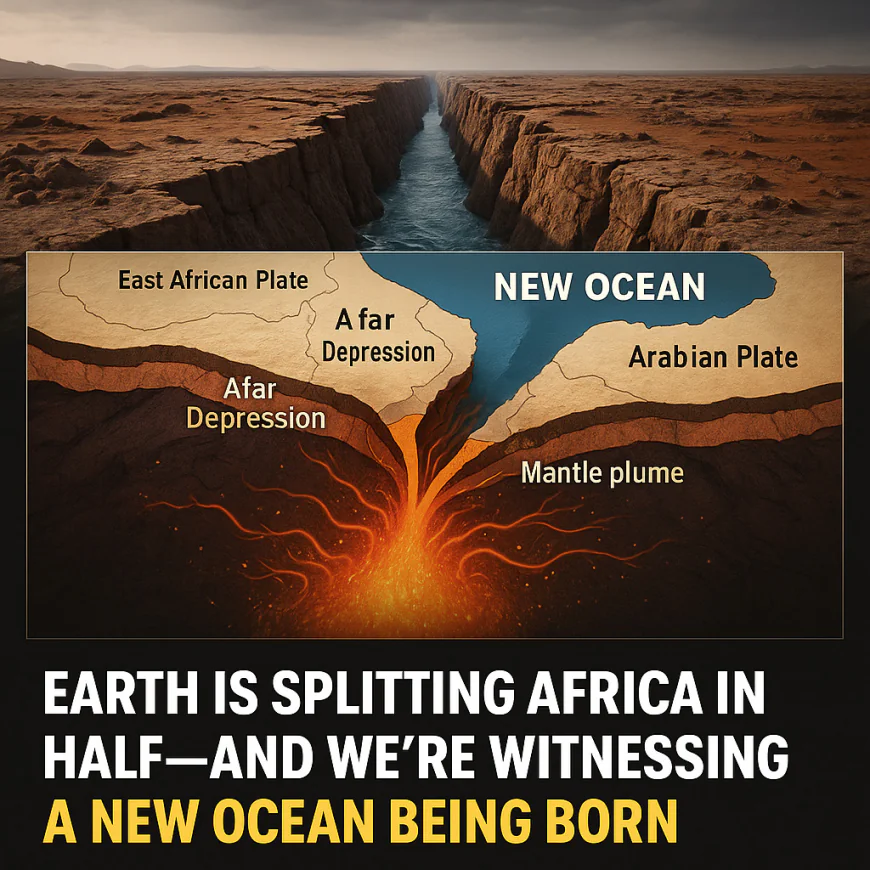 Earth Is Splitting Africa in Half - And We’re Witnessing a New Ocean Being Born