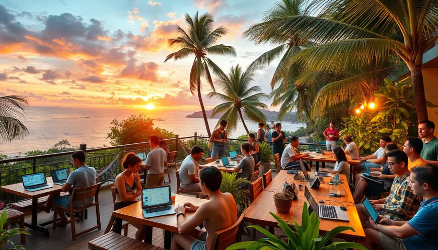 Digital Nomads and the New Geography of Belonging