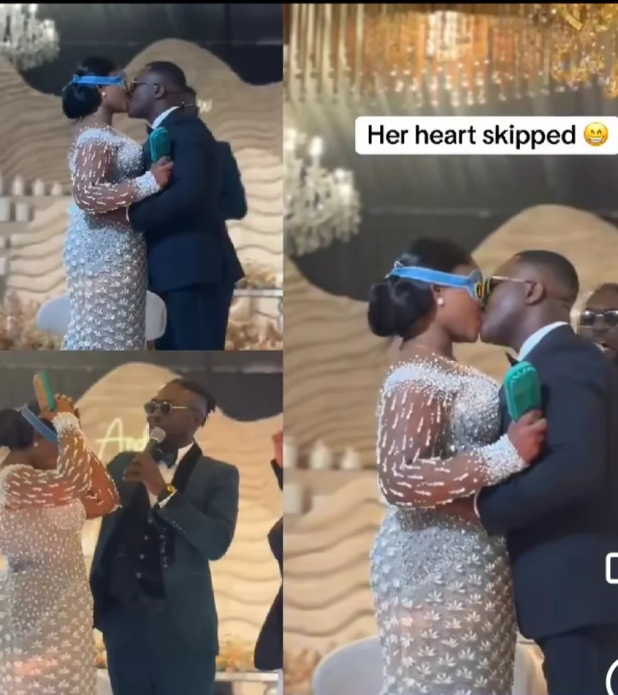 Bride Stunned After Viral Wedding Game Wrong Kiss Prank
