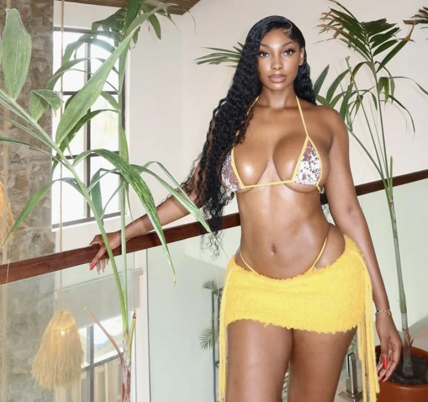 Nigerian Socialite Sophia Egbueje Turns Heads with Bold, Sheer Outfit Photos