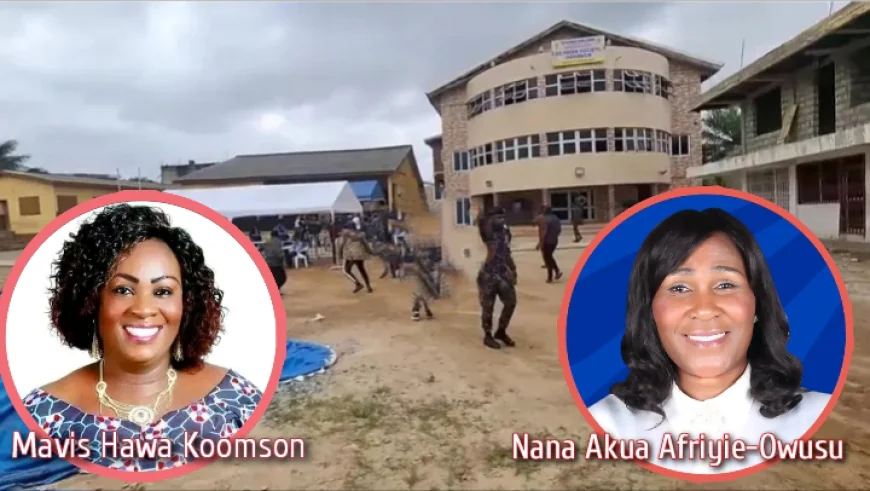 Hawa Koomson, NPP Candidate Attacked in Ablekuma North Rerun Chaos
