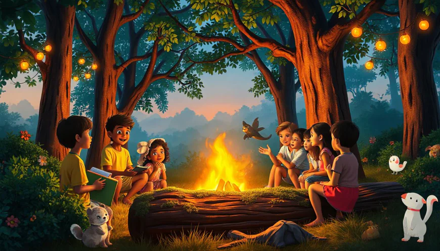 Engaging Children Through Outdoor Storytelling Adventures