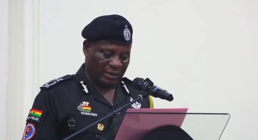 IGP Visits Chaos-Hit Polling Station as Bawumia Condemns Attacks