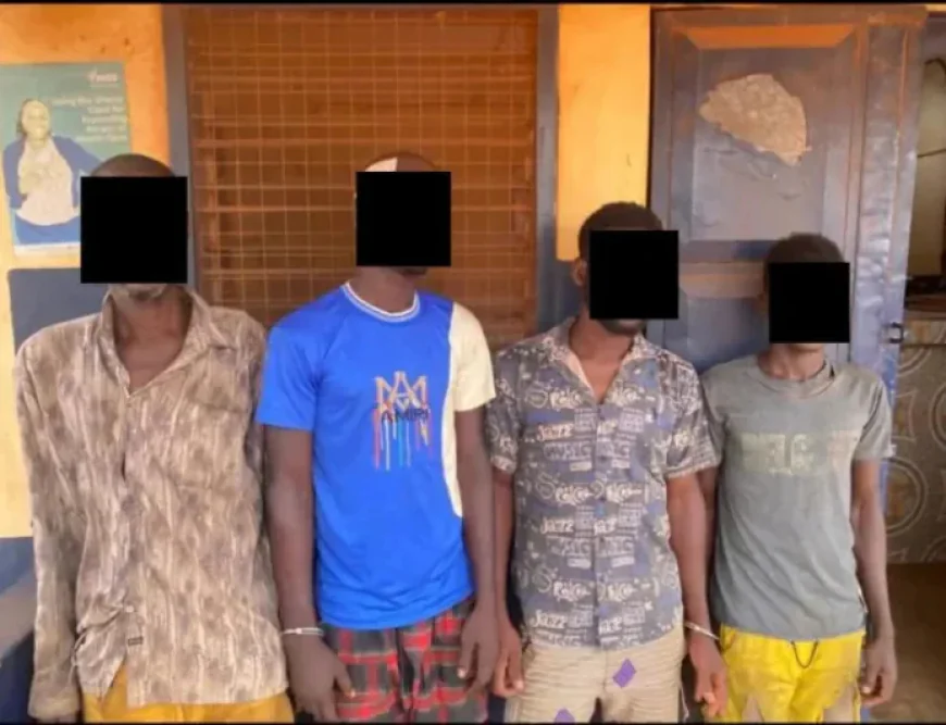 Four suspects arrested for killing a 70 years old woman