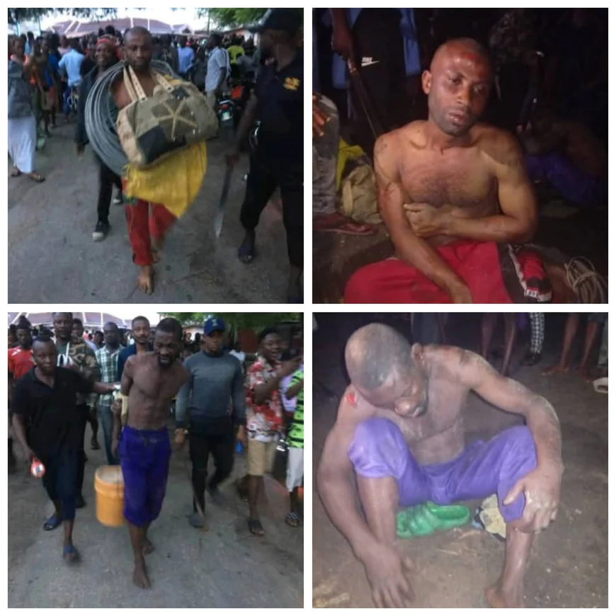 Vigilantes Apprehend Two Suspected Thieves in Yakurr, Cross River State