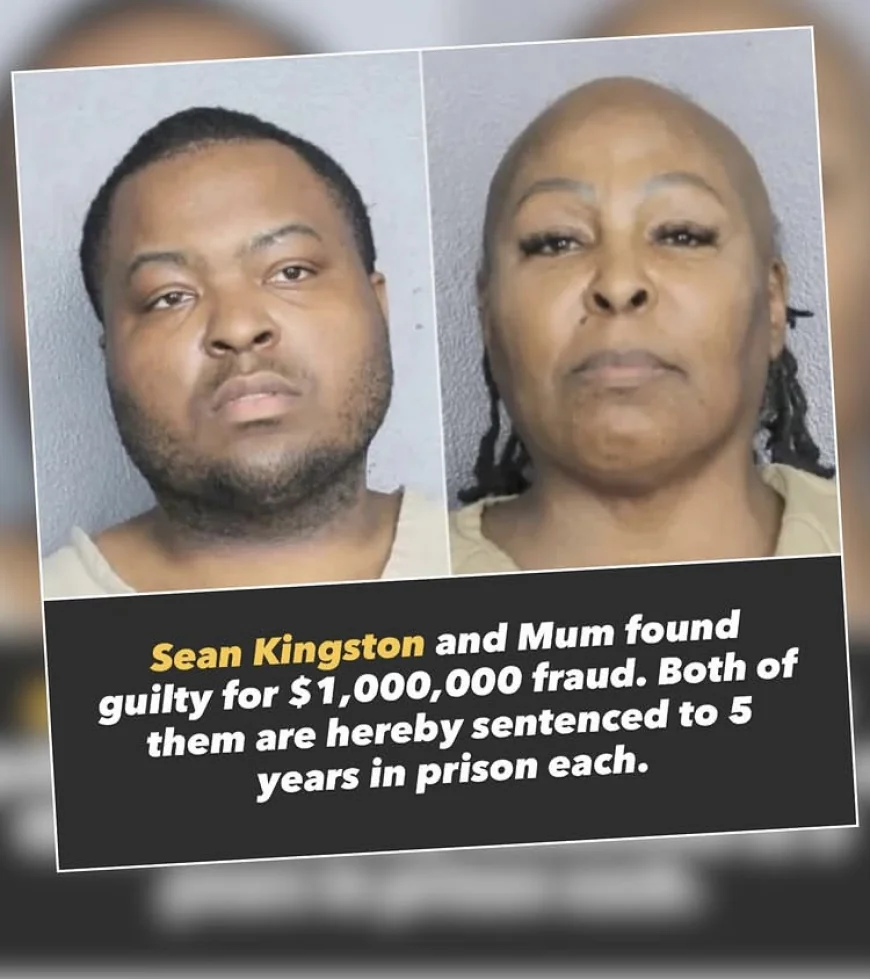 Singer Sean Kingston's Mother Sentenced to 5 Years Over $1 Million Luxury Goods Scandal – Sean Awaits Sentencing August 28