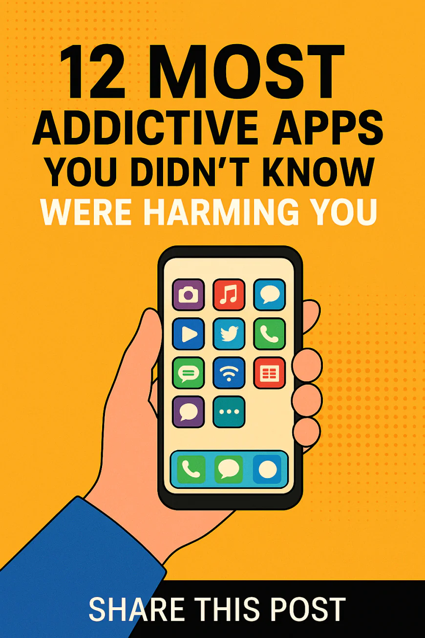 12 Most Addictive Apps You Didn’t Know Were Harming You