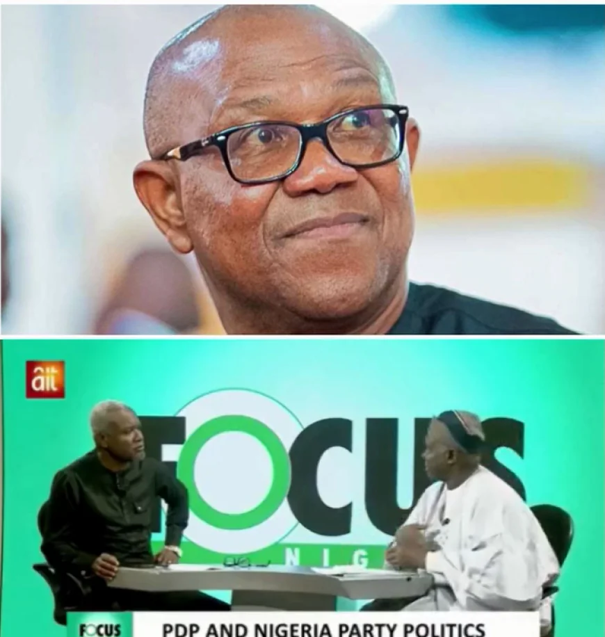 PDP Founder Gana Praises Peter Obi’s Credibility, Reveals Talks to Bring Him Back for 2027 Election
