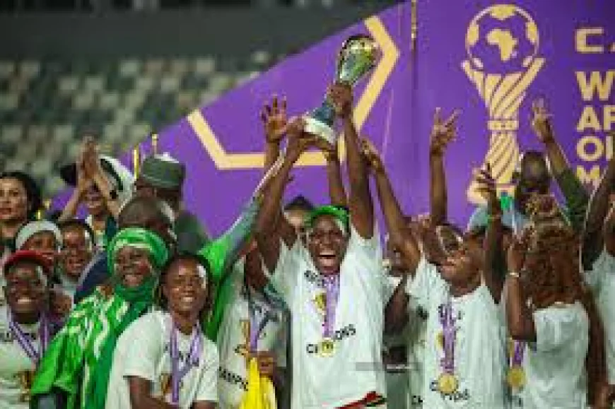 Hero’s Welcome for Super Falcons as They Arrive in Abuja with Historic WAFCON Title