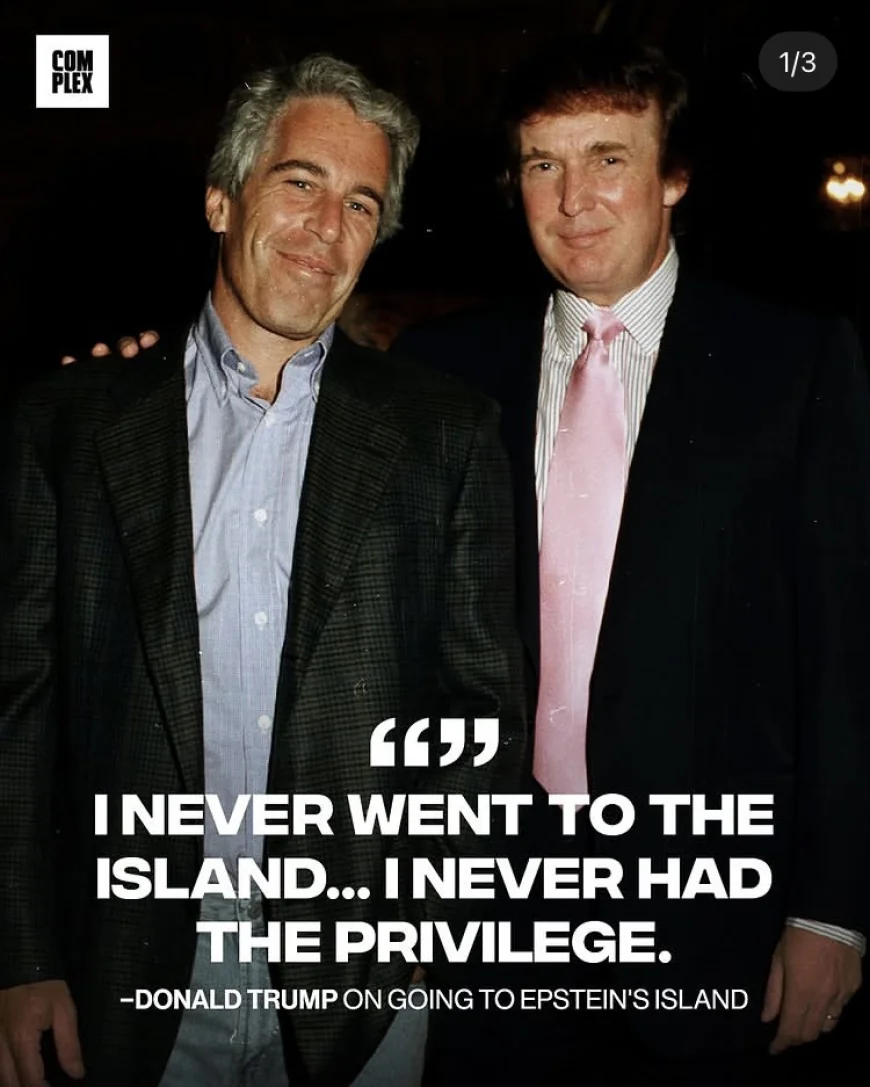 Donald Trump Says He “Never Had the Privilege” of Visiting Jeffrey Epstein’s Infamous Island