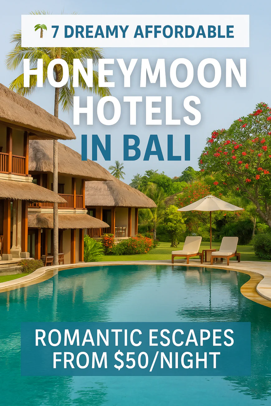 7 Dreamy & Affordable Honeymoon Hotels in Bali Romantic Escapes from $50/Night