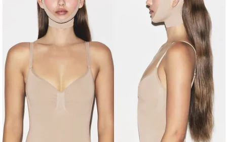 SKIMS Unveils “Ultimate Face” Wrap Promising Sculpted Jawline with Collagen-Infused Fabric