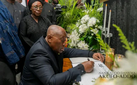 ‘My Name Is Everywhere Because of Him’ - Akufo-Addo Honours Lumba’s Legacy