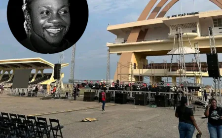 Nation gathers at Black Star Square Tonight to Honour Daddy Lumba