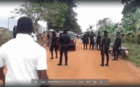 Heavy police presence at NDC Akwatia primary