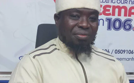 8 Fallen Heroes: Imam Urges Ghanaians to Avoid Politicisation and Respect the Dead