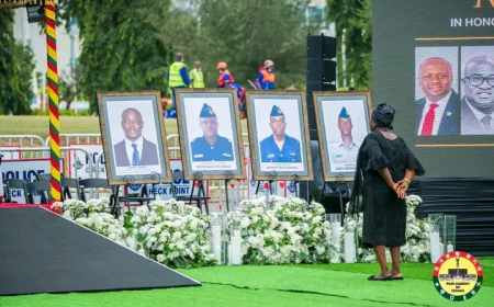 Helicopter crash: An Evening of Rflections & Memorial for the departed 8 underway