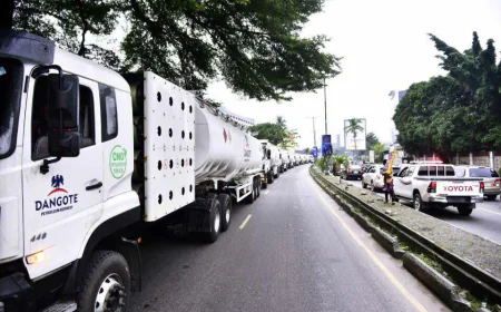 Ahead of August 15 Launch: Dangote Refinery Receives CNG Trucks for Fuel Distribution