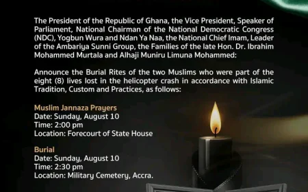 GAF Z9 Helicopter crash: Murtala, Muniru interred