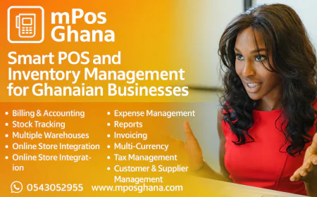 mPos Ghana – Transforming Point-of-Sale and Inventory Management in Ghana