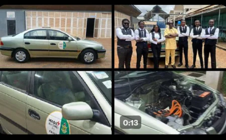 KNUST Students Convert Petrol-Powered Car into Fully Functional Electric Vehicle