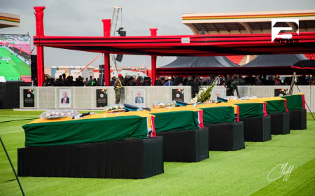 Ghana Pays Last Respects to Eight Fallen Heroes in Solemn State Funeral