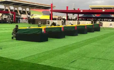 Helicopter crash: 6 other govt officials interred today