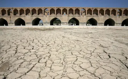 When lakes run dry: Iran struggling with drought
