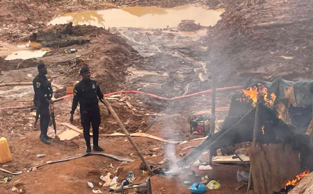 Wasa Amenfi East Galamsey Menace, We would keep the fight up till final battle :- Police Commander 