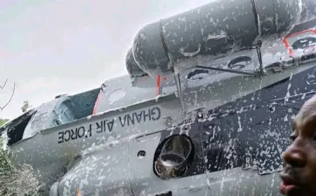 Ghana, U.S. Air Forces join hands to investigate Z-9 tragedy